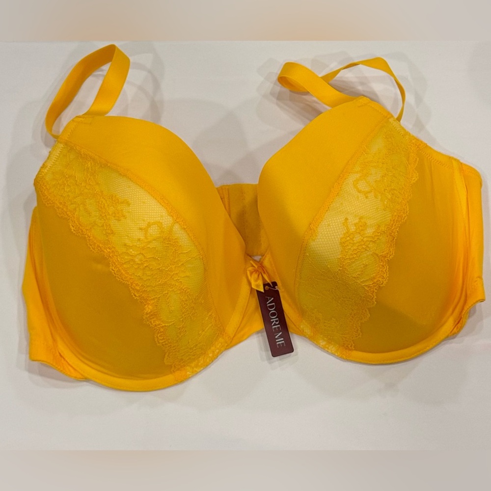 Yellow Adore Me 42DDD Bra